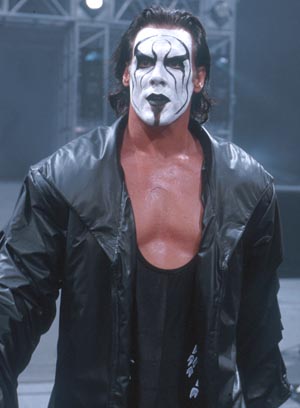 wrestler Sting.